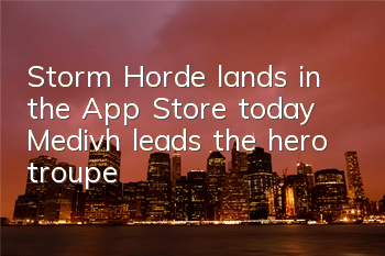 Storm Horde lands in the App Store today Medivh leads the hero troupe