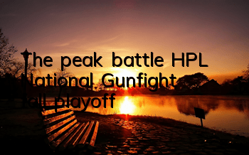 The peak battle, HPL 