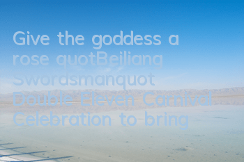Give the goddess a rose 
