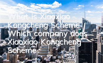 What is Xiaoxiao Kongcheng Scheme? Which company does Xiaoxiao Kongcheng Scheme?