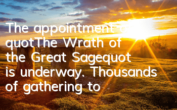 The appointment of 