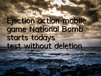 Ejection action mobile game 