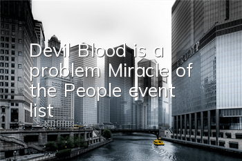 Devil Blood is a problem 