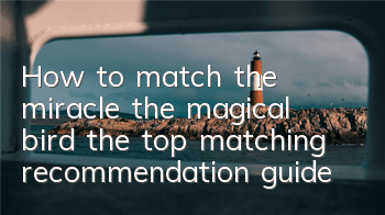 How to match the miracle, the magical bird, the top matching recommendation guide