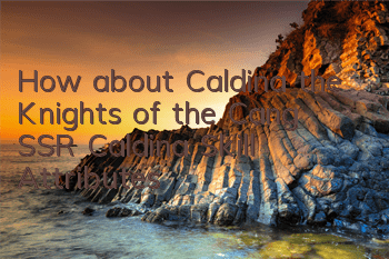 How about Caldina, the Knights of the Cang? SSR Caldina Skill Attributes