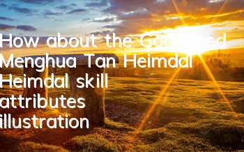 How about the God-Deed Menghua Tan Heimdal? Heimdal skill attributes illustration