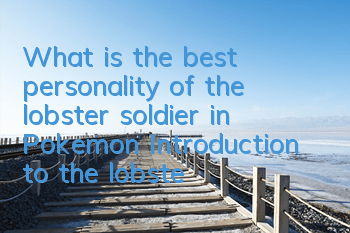 What is the best personality of the lobster soldier in Pokemon? Introduction to the lobster soldier's personality