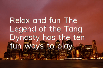 Relax and fun 