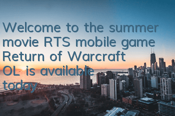 Welcome to the summer movie RTS mobile game 