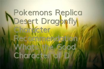 Pokemon's Replica Desert Dragonfly Character Recommendation What's the Good Character of Desert Dragonfly