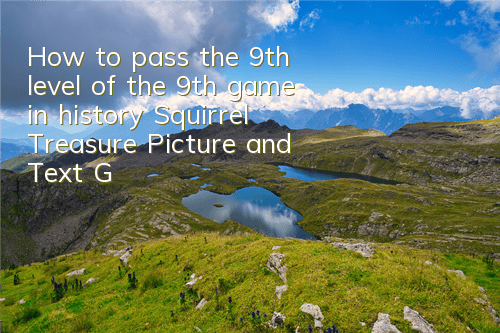 How to pass the 9th level of the 9th game in history? Squirrel Treasure Picture and Text Guide