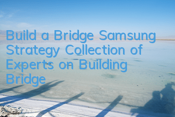 Build a Bridge Samsung Strategy Collection of Experts on Building Bridge