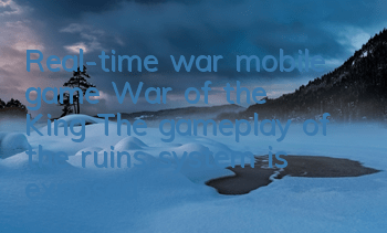 Real-time war mobile game 