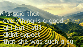 It's said that everything is a good girl, but I still didn't expect that she was such a cute girl