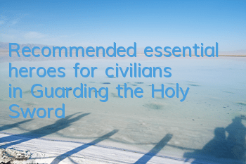 Recommended essential heroes for civilians in 