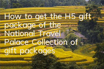 How to get the H5 gift package of the National Travel Palace? Collection of gift packages of the National Travel Palace