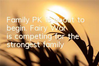Family PK is about to begin. 