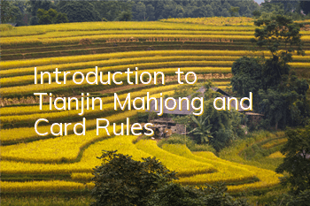 Introduction to Tianjin Mahjong and Card Rules