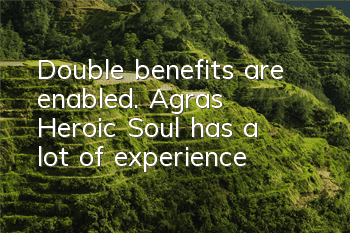 Double benefits are enabled. Agras' 