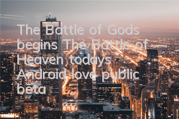 The Battle of Gods begins 