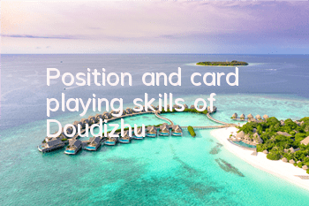 Position and card playing skills of Doudizhu