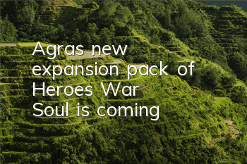Agras' new expansion pack of 