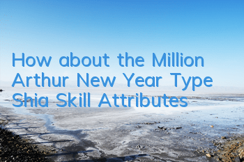 How about the Million Arthur New Year Type Shia? Skill Attributes
