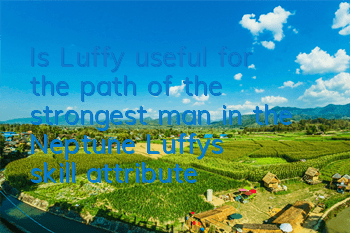 Is Luffy useful for the path of the strongest man in the Neptune? Luffy's skill attribute potential image