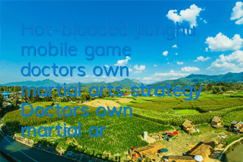 Hot-blooded Jianghu mobile game doctor's own martial arts strategy Doctor's own martial arts skills