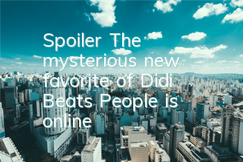 Spoiler: The mysterious new favorite of 