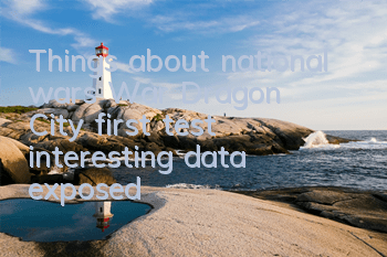Things about national wars 