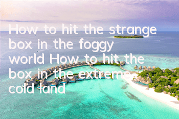 How to hit the strange box in the foggy world? How to hit the box in the extreme cold land