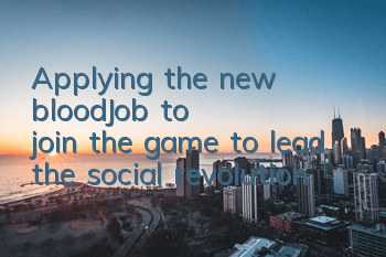 Applying the new blood—