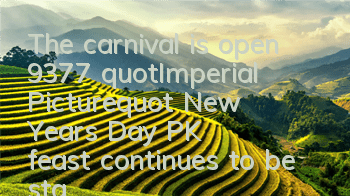 The carnival is open 9377 