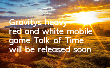 Gravity's heavy red and white mobile game 