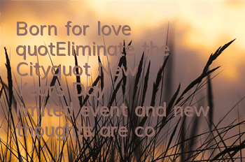 Born for love! 