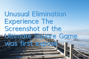 Unusual Elimination Experience The Screenshot of the Ultimate Square Game was first exposed