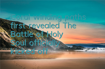 Coral winding paths first revealed The Battle of 