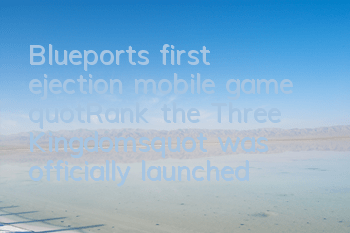 Blueport's first ejection mobile game 