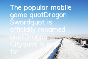 The popular mobile game 