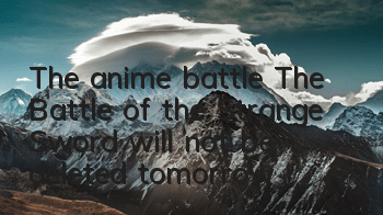 The anime battle 