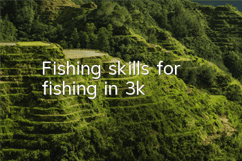 Fishing skills for fishing in 3k