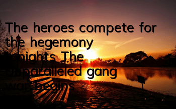 The heroes compete for the hegemony tonight's 