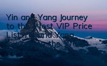 Yin and Yang Journey to the West VIP Price List Yin and Yang Journey to the West VIP Level