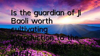 Is the guardian of Ji Baoli worth cultivating? Introduction to the power of weapons attributes