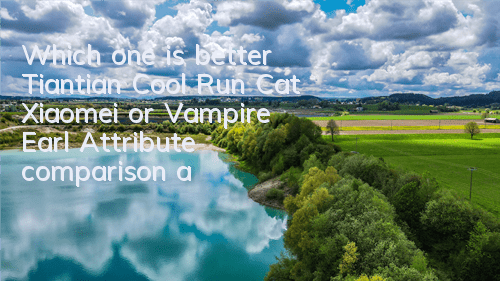 Which one is better, Tiantian Cool Run Cat Xiaomei or Vampire Earl? Attribute comparison analysis