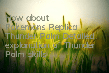 How about Pokemon's Replica Thunder Palm? Detailed explanation of Thunder Palm skills