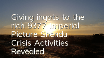 Giving ingots to the rich 9377 