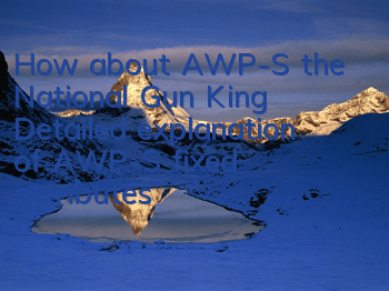 How about AWP-S, the National Gun King? Detailed explanation of AWP-S fixed attributes