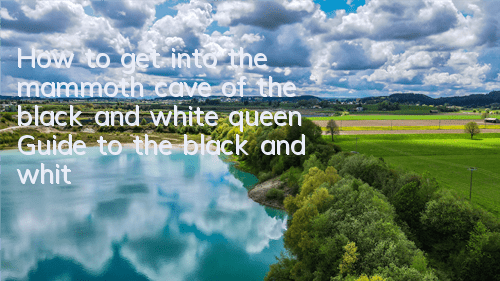 How to get into the mammoth cave of the black and white queen? Guide to the black and white queen mammoth